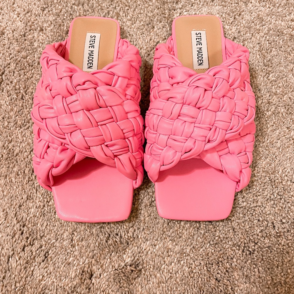 Braided Steve Madden Sandals
